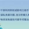 领导干部利用职权或影响力插手工程项目谋私贪腐问题、信访积案久拖不结、医疗物资采购腐败问题专项整治工作