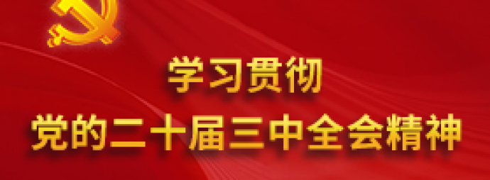 学些贯彻党的二十届三中全会精神 