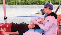 自治区皮肤病医院助力2025年广西文化科技卫生“三下乡”集中服务活动