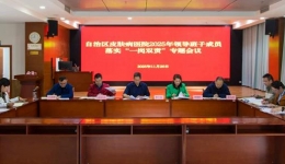 自治区皮肤病医院召开2025年领导班子成员落实“一岗双责”专题会议